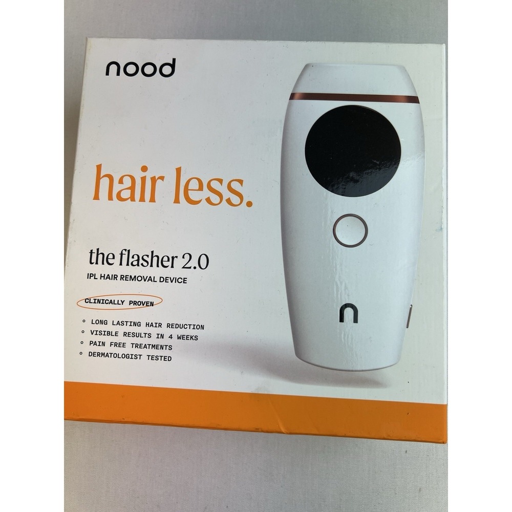 Nood The Flasher 2.0 IPL Laser Permanent Hair Removal Whole Body All Hair Types